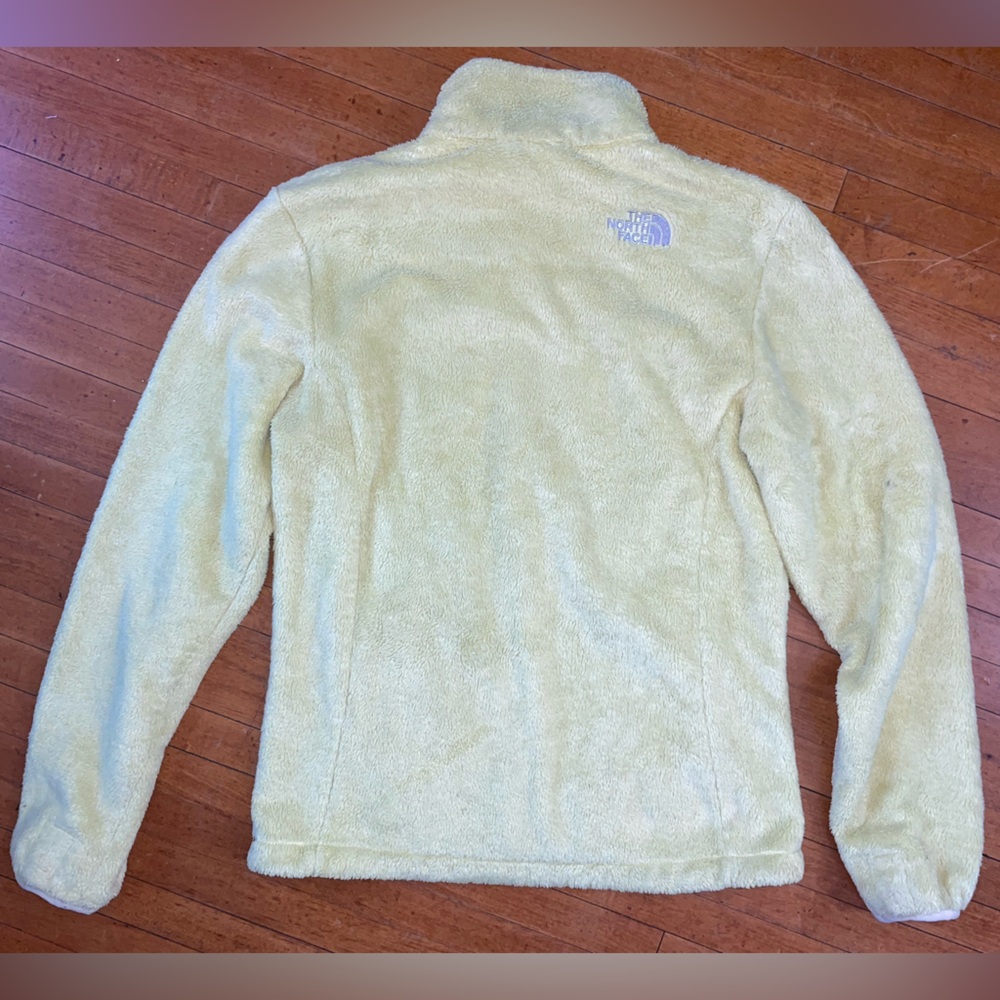 The North Face Light Yellow Fleece Jacket - Picture 3 of 15